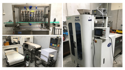 INSURANCE SALVAGE - Process and Packaging Equipment – Checkweighers, Metal Detectors, Colour Sorters, Fillers, Flow Wrappers, ForkLift and Compressor
