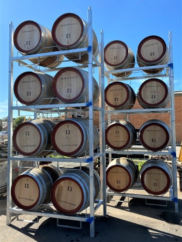 Stackable Wine Barrel Racks