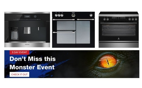 Monster Sale - Cooking & Kitchen Appliances - All prices are GST EX