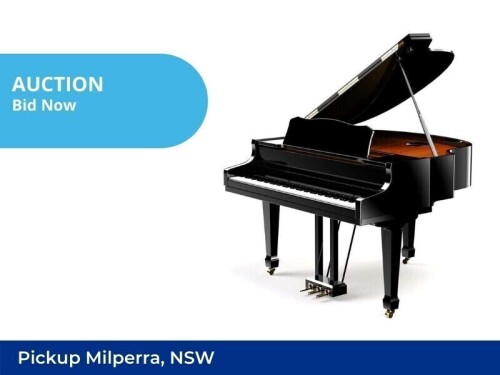 Unreserved Yamaha C5E 1988 Grand Piano Insurance Claim Sale | Milperra NSW | Pick Up Only