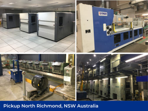 Printing Plant Closure - Commercial Bindery, Platesetters, Web Presses *Expressions of Interest* | North Richmond | NSW Pick Up