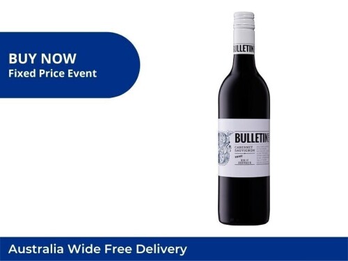 Bulletin Place Cabernet Sauvignon Vintage 2017 (12 x 750 ml) | Australia Wide Free Delivery | Buy Now
