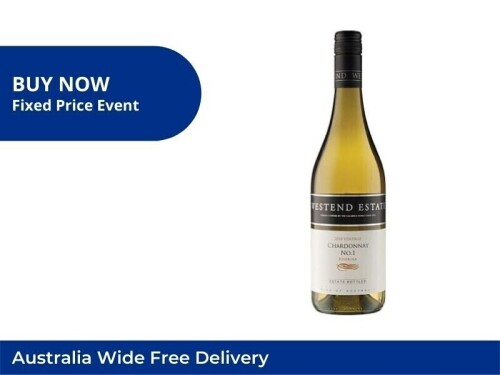 Westend Estate No.1 Chardonnay 2019 (12 x 750 ml) | Australia Wide Free Delivery | Buy Now