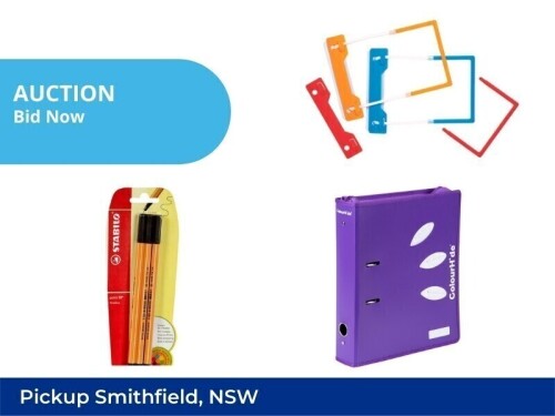 $900K Unreserved Pallet of Stationery Sale | Smithfield NSW | Pick Up Only