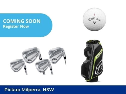 $500,000 RRP Pro Golf Shop Insurance Claim – Goods have soot/smoke damage only | Milperra NSW | Pick Up Only