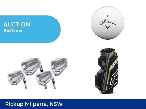 $500,000 RRP Unreserved Pro Golf Shop Insurance Claim Sale | Pick Up Milperra NSW