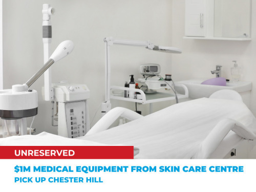 $1 Million Medical Equipment from Skin Care Centre | Chester Hill NSW Pick Up