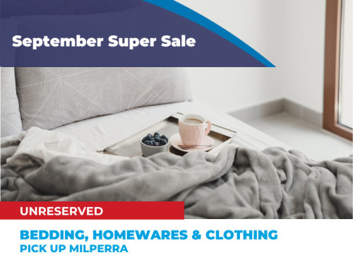 Unreserved Bambury & Odyssey Bedding, Homewares & Clothing | Milperra NSW | Pick Up Only