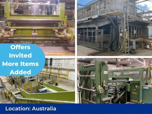 Available For Immediate Sale - Paper Mill Assets Including Dip Plant, Chemiwasher, Pulpers And More