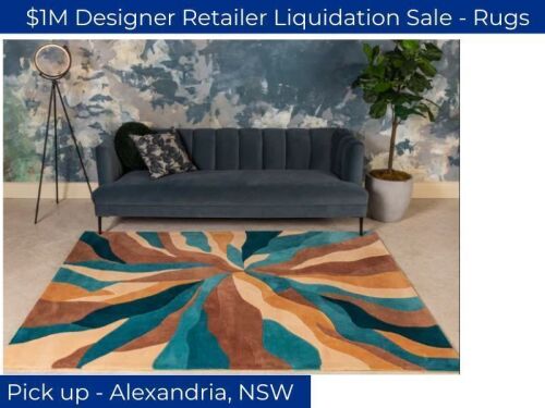$1M Designer Retailer Liquidation Sale - Rugs | Pick Up Alexandria NSW