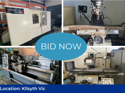 Unreserved Site Closure Auction Precision CNC Toolroom - CNC Machine Tools, Milling, Grinding, EDM's and General Equipment