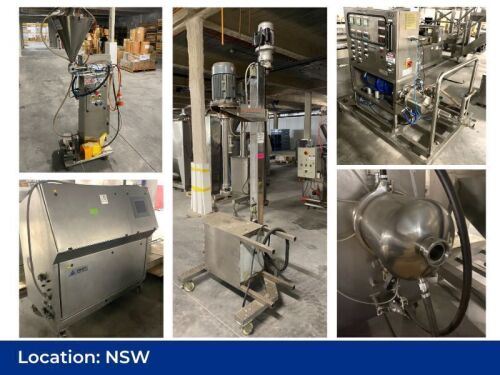 For Sale By Private Treaty - Supplements Manufacturing and Filling Equipment