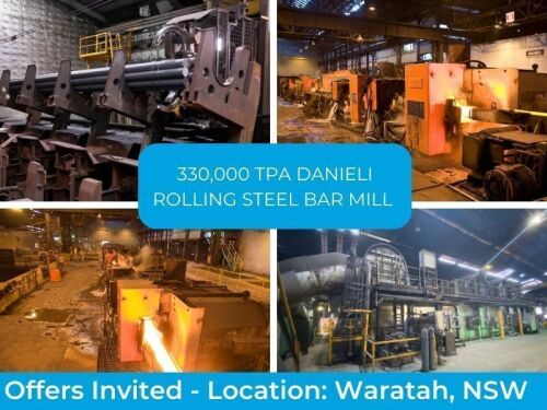 330,000 TPA Danieli Rolling Steel Bar Mill