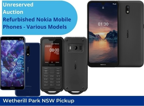 Refurbished Nokia Mobile Phones - Various Models | Auction | Wetherill Park, NSW