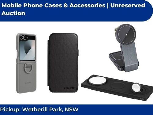 Mobile Phone Cases & Accesories | Unreserved Auction - Pick Up Wetherill Park