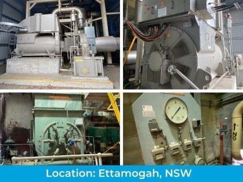 Immediate Offers Invited - Siemens Steam Turbine & Packaged Boiler & More