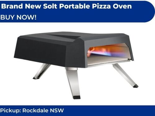 Brand NEW Solt Portable Pizza Oven | Buy Now! | Rockdale NSW