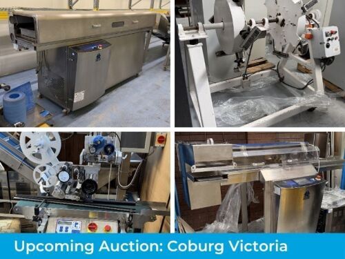 Online Auction - Commercial Chocolate Manufacturing and Processing Equipment
