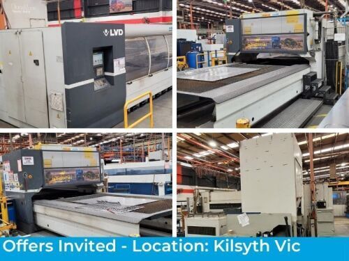 Immediate Offers Invited - 2012 LVD AXEL -SL 3015 Laser Cutter