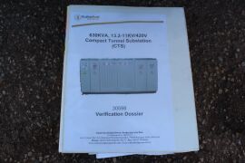 CTS099 - 2014 RGPP Compact Tunnel Substation - 630kVA, 13200/420V - 26