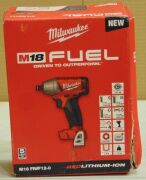 Milwalkee, M18 Fuel Impact Wrench, Model: M18 FIWF12-0 - 2