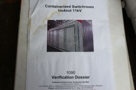 CSR039 - 2013 Containerised Switchroom - 22000V, 1250A, 2 In + 2 Out (with Bus Switch) - 66