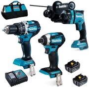 Makita, COMBO KIT 18V 3PC 2X5.0AH, Model: DLX3118TX1