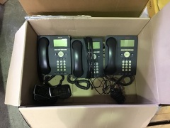 Box of Office phone handsets and cordless sets - 2