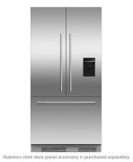 Fisher & Paykel 525L Integrated French Door Fridge RS90AU1