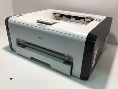 Ricoh SP 211 Black and White A4 Mono Laser Printer