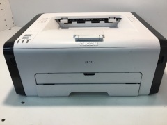 Ricoh SP 211 Black and White A4 Mono Laser Printer - 2