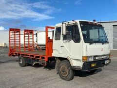 1985 Mitsubishi FK415F 4x2 Beavertail Truck