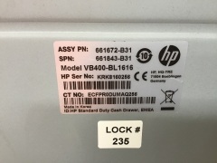 HP Cash Drawer no key no accessories - 2