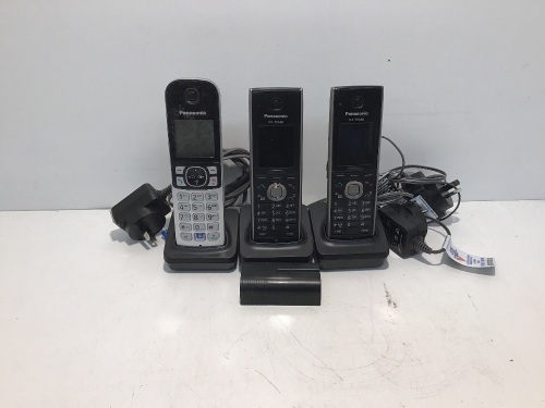 Panasonic Handset x3 with chargers