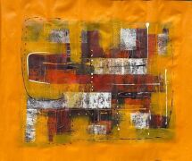 "Orange Colour" on Canvas