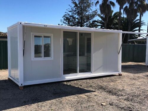 New 20` Studio Container Home with Ensuite