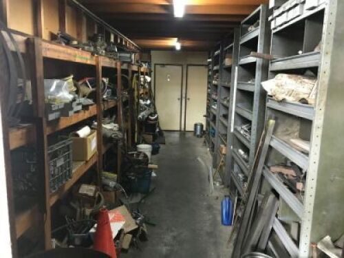 Contents of storeroom