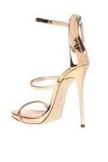 Giuseppe Zanotti Ladies Heels- Size :37.5 -Model: I700049/048 - 3