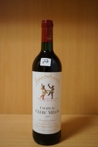 Chateau Clerc-Milon, Pauillac 1996 (1x 750mL)