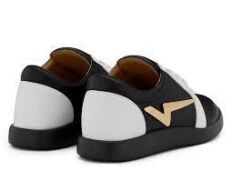 Giuseppe Zanotti Mens Sneaker- Size :40 -Model: RM90046/001 - 2