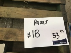 Pallet of TV mounting brackets - 6