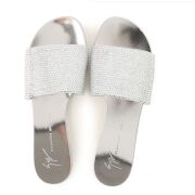 Giuseppe Zanotti Ladies Sandals- Size :38.5 -Model: E800165 WHITE 38.5 - 5