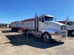 2007 Kenworth T604 6x4 Tipper Truck & 2007 P&J Truck Center ADOG3 Tri Axle Dog Tipper Trailer