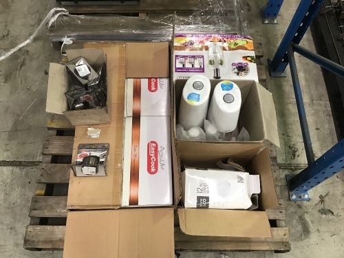 Pallet of mixed brand kitchen items