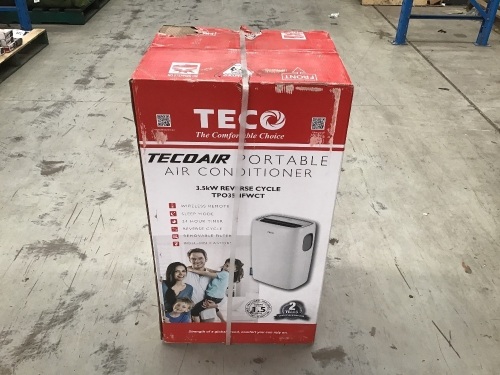 Teco 3.5kw Portable Reverse Cycle Air Conditioner