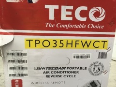 Teco 3.5kw Portable Reverse Cycle Air Conditioner - 4