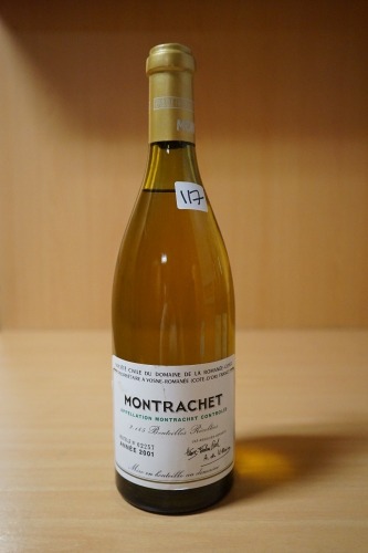 Domaine De La Romanee-Conti, Le Montrachet 2001 (1x 750mL),Valuation Price: $6,250
