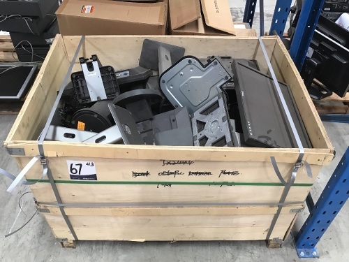 Bulk crate of untested computer monitors