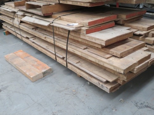 Quantity of 18 Timber LVL, 230 x 45mm joined to Plywood in pairs, 2800mm - 3600mm