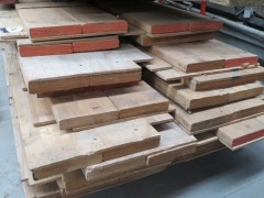 Quantity of 18 Timber LVL, 230 x 45mm joined to Plywood in pairs, 2800mm - 3600mm - 2